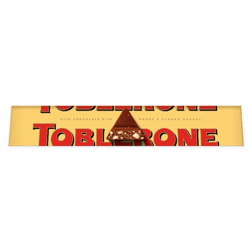 Szwajcarska czekolada mleczna z nugatem miodowo-migdałowym Toblerone 100 g