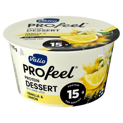 Serek proteinowy o smaku cytryny i wanilii PROfeel 175 g