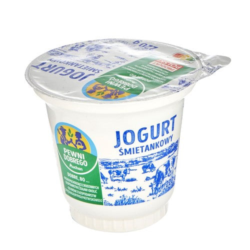 Jogurt śmietankowy Pewni Dobrego 220 g