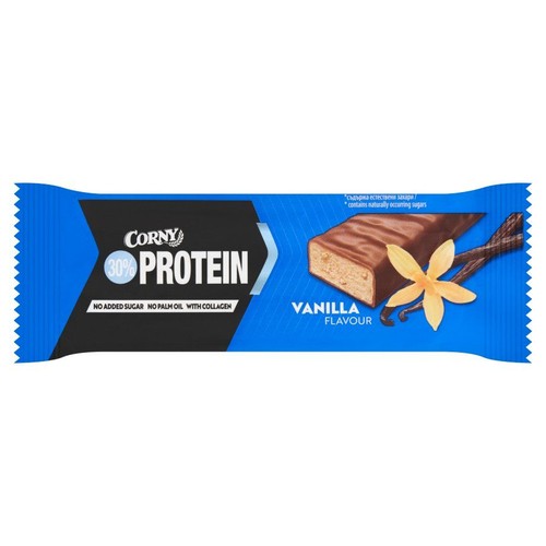Baton proteinowy o smaku wanilii Corny 50 g