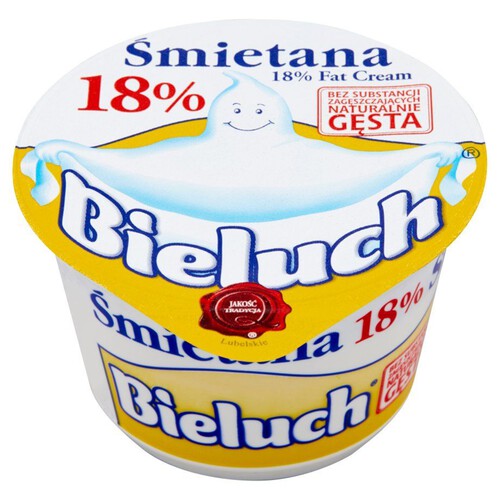 Śmietana 18% Bieluch 180 g