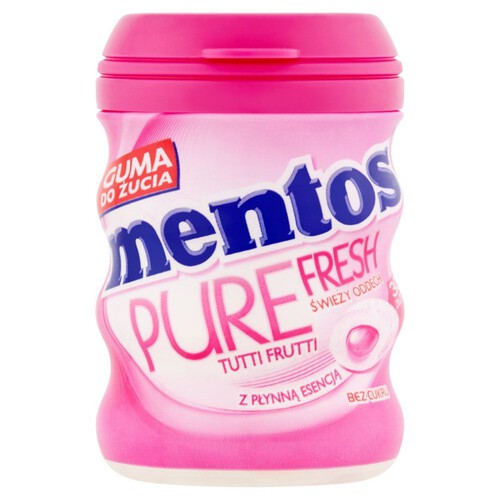 Guma Pure Fresh Tutti Frutti Mentos 100 g