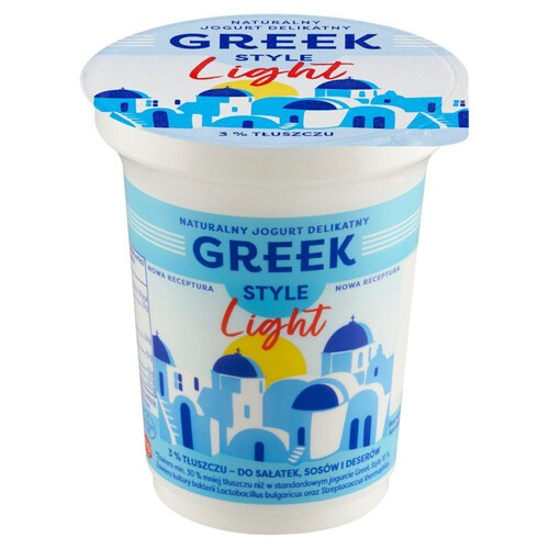JOGURT GRECKI LIGHT 340g Greek Style 340 g