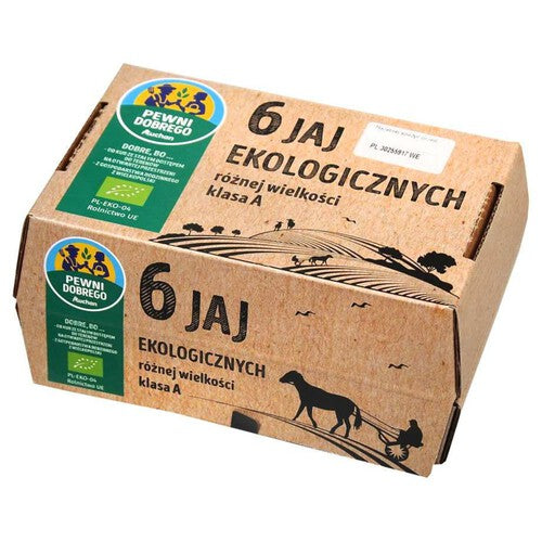 Jaja ekologiczne Pewni Dobrego 6 sztuk