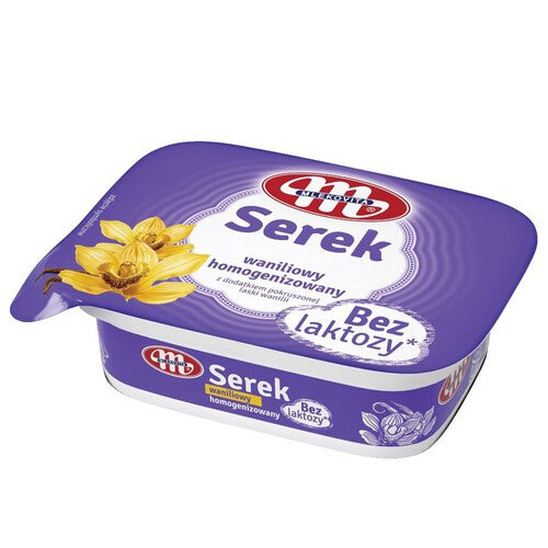 Serek homogenizowany waniliowy bez laktozy Mlekovita 150 g