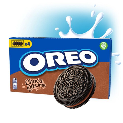 Ciastka kakaowe z nadzieniem kakaowym Oreo 176g