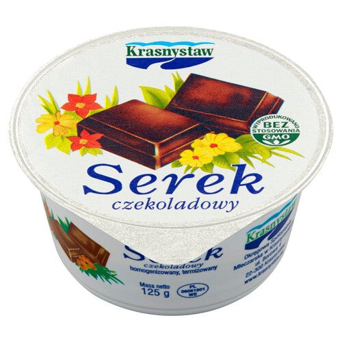 Serek homogenizowany czekoladowy Krasnystaw 125 g