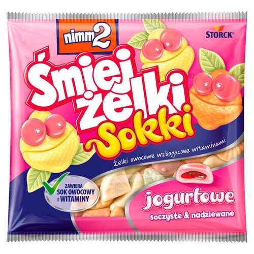 Śmiejżelki Sokki jogurtowe  nimm2 90 g