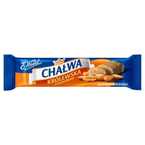 Chałwa sezamowa z orzeszkami arachidowymi E.Wedel 50 g