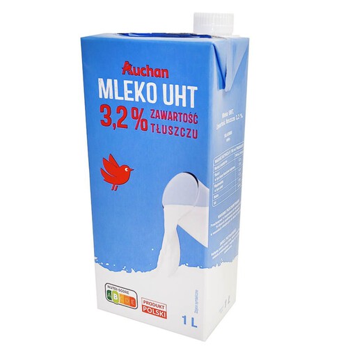 Mleko UHT 3,2% Auchan 1l