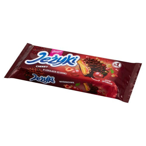 Jeżyki cherry w czekoladzie deserowej Goplana 140 g