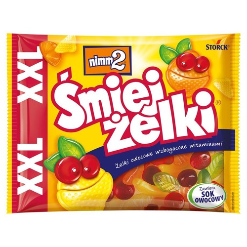 Żelki owocowe wzbogacone witaminami nimm2 180 g