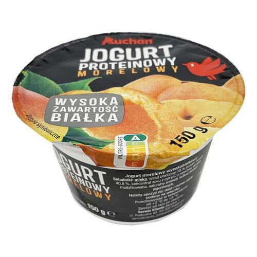 Jogurt proteinowy morelowy Auchan 150 g