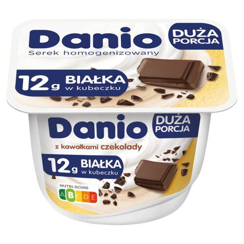 Danio XXL serek z kawałkami czekolady Danone 200 g