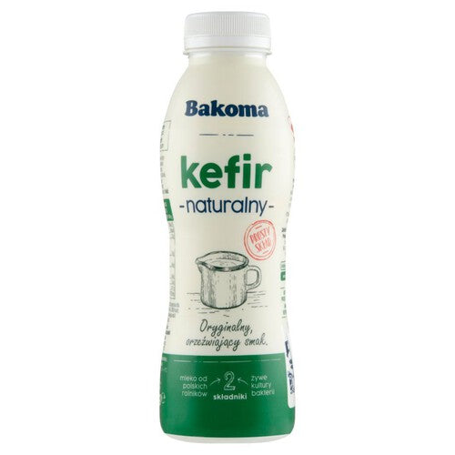 Kefir naturalny  Bakoma 370g